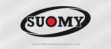 Suomy Helmets Decals - Pair (2 pieces)